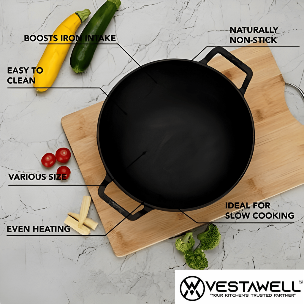 PreSeasoned 12 Inch Frying Pan