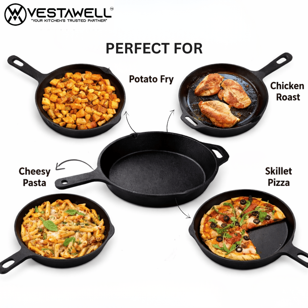 PreSeasoned Frypan 10 Inch